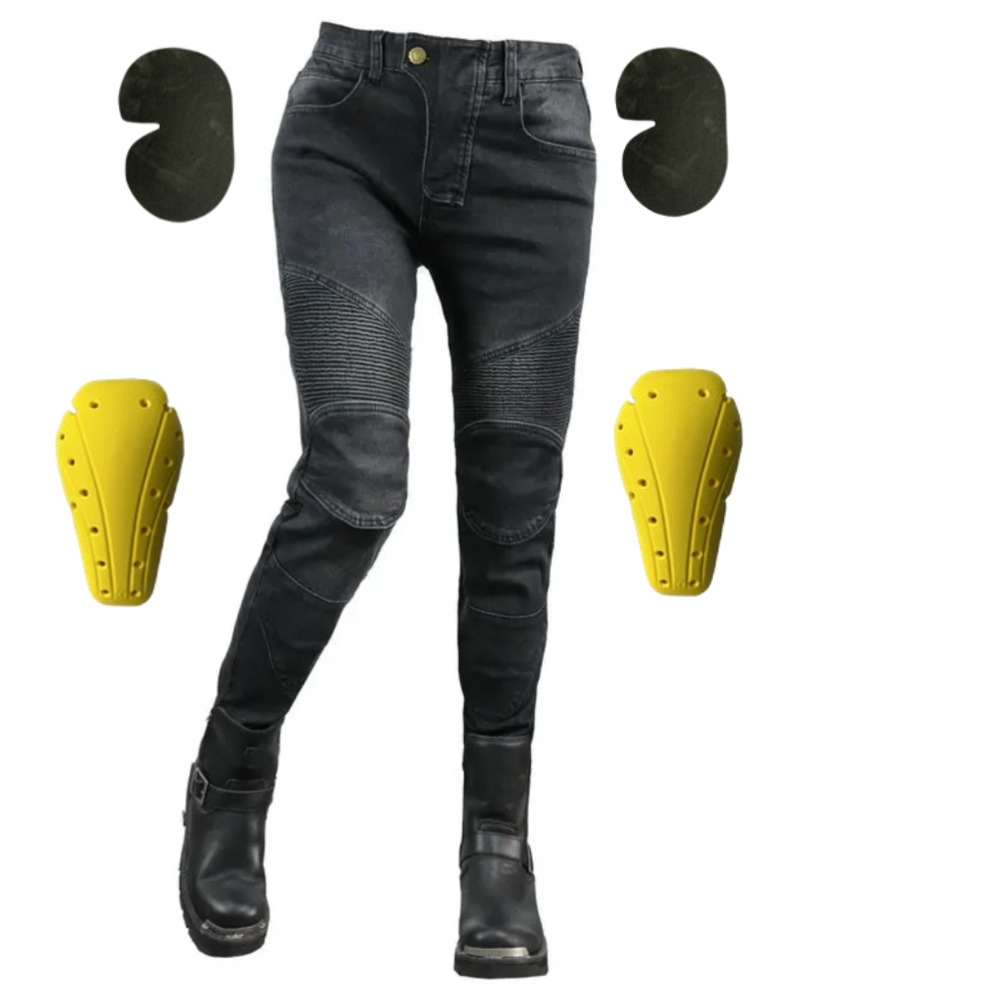 Motorcycle Gear For Woman - بنطلون جينز نسائي لركوب الدراجات النارية