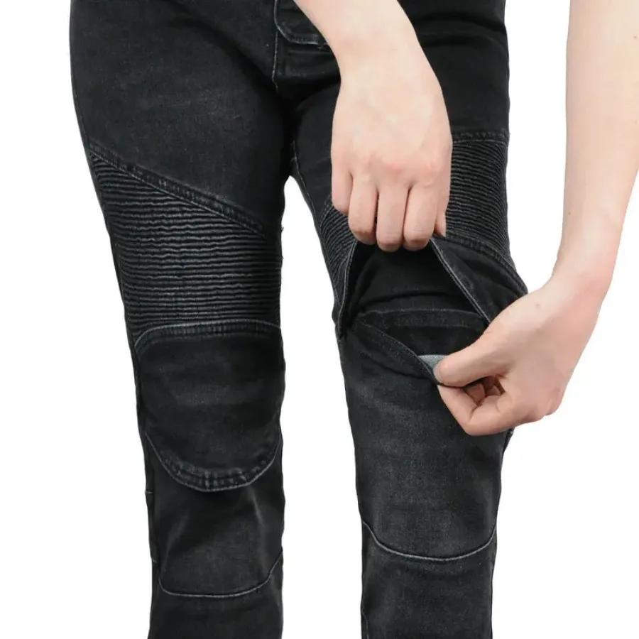 بنطلون جينز نسائي لركوب الدراج - مراجعة Motorcycle Gear For Woman وسعره