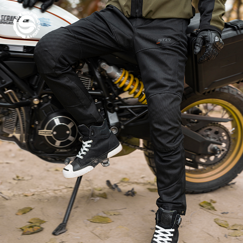 فارس حقل النجوم-بنطال ركوب الد - مراجعة Motorcycle Gear For Woman وسعره