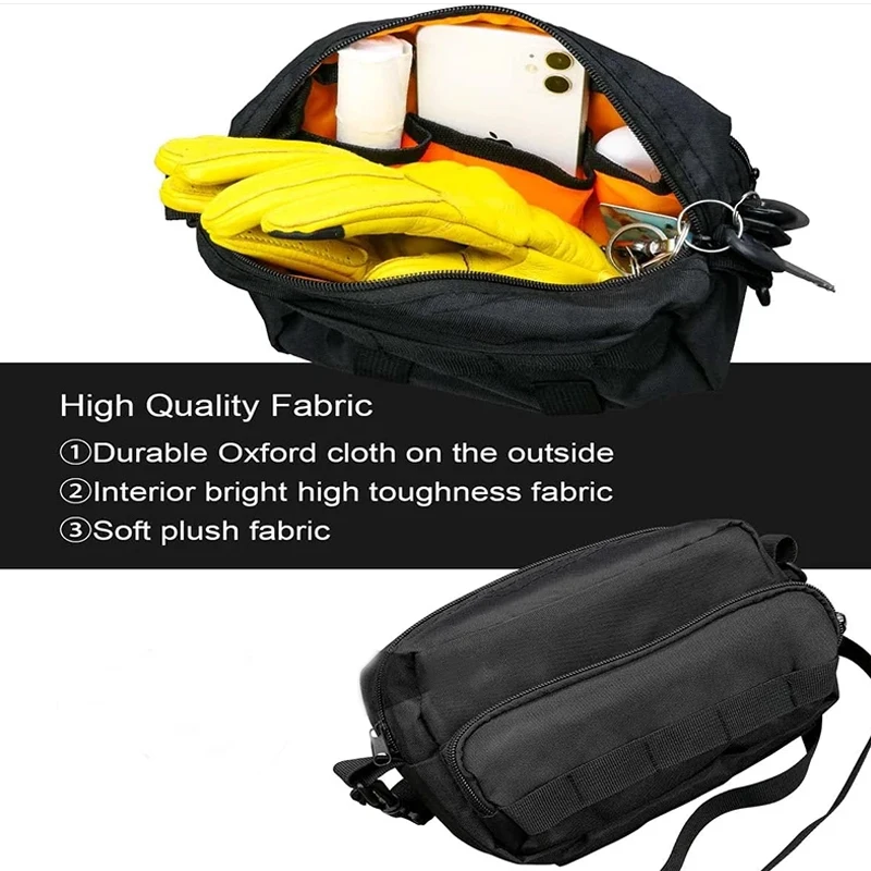 حقيبة تخزين أمامية للدراجة الن - مراجعة Motorcycle Gear Backpack وسعره