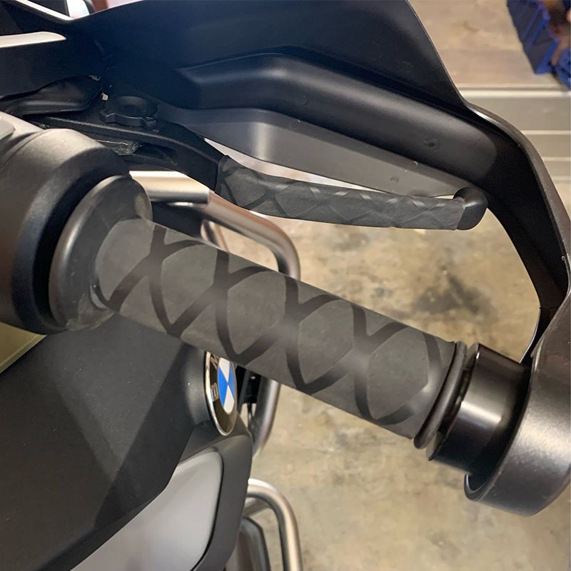 1 زوج دراجة نارية مقبض الحرارة - مراجعة Handlebar Grip Heated وسعره