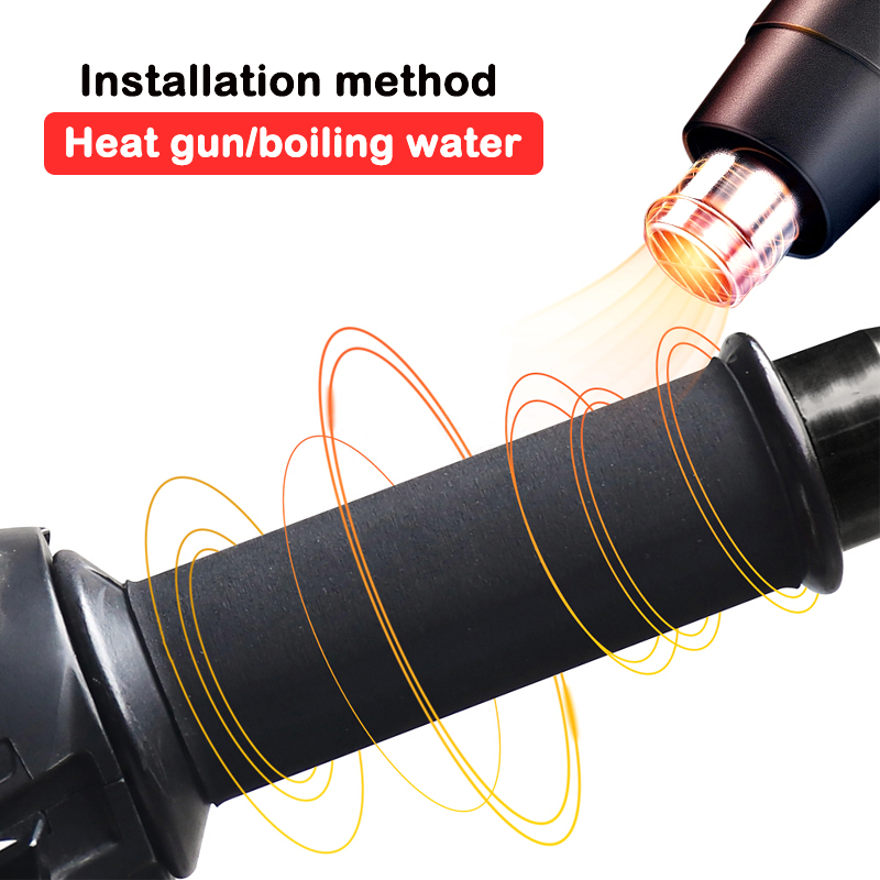 دراجة نارية الحرارة يتقلص مقبض - مراجعة Handlebar Grip Heated وسعره