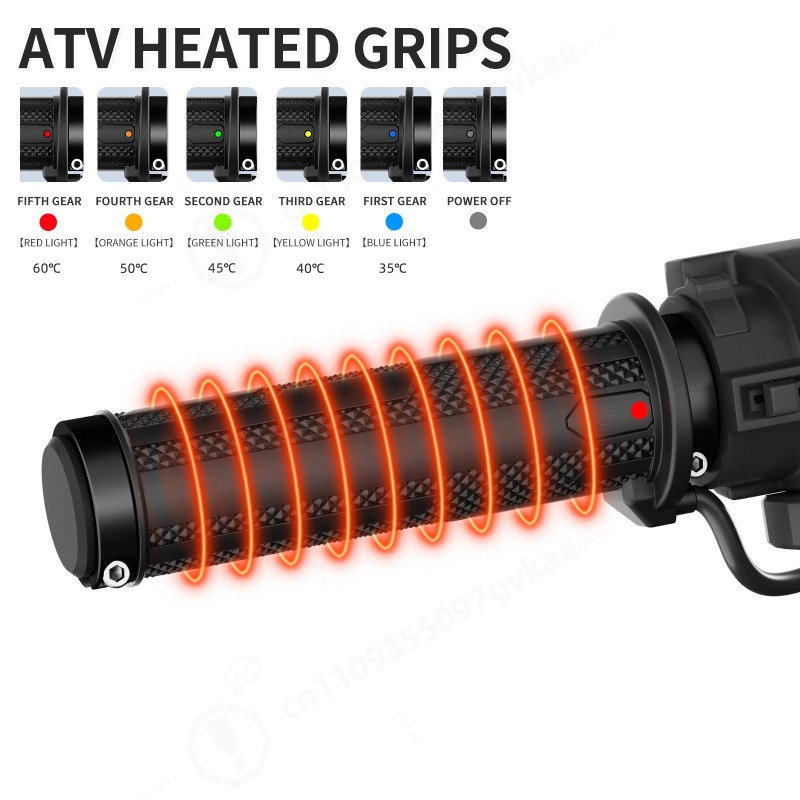 مقابض يد مدفأة A3 ATV من الجيل - مراجعة Handlebar Grip Heated وسعره